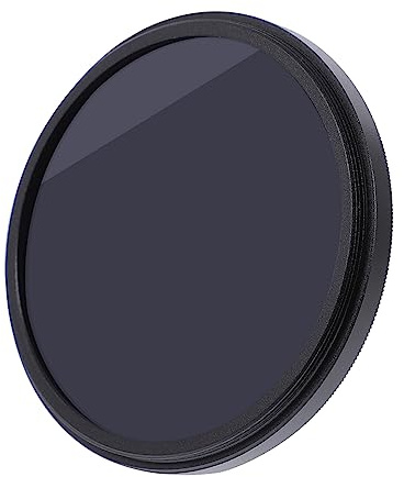 55mm Verstellbarer Neutraldichtefilter Nd32 für Kameraobjektive | Aluminium, Schwarz, Abnehmbar, Leicht zu Montieren und Demontieren, für Wasserfälle und Wellen