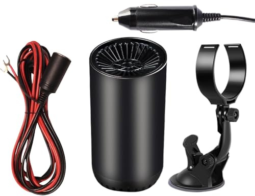 Car Windshield De-icer - 360° Rotation Car Heater, 150W Fast Heating Car Defroster and Windscreen Demister for , SUV, Trucks and Trailers