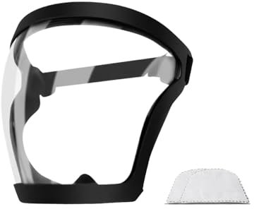 Mbiyhgta Work Protective Hood - Flame-Resistant Safety Hood, Industrial Workwear Gear | Heatproof Head Cover, Pc Lenses Face Protective Tool for Welding, Grinding, or Construction, Home Kitchen