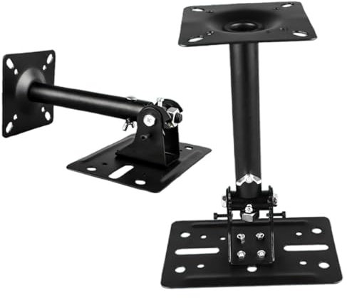 AsrMyjcx Speaker Mount Support Fixed Holder Sturdy Heavy Duty Portable Wall Mount Speaker Stand for Home Theater Hotel Meeting Room