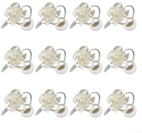 Zwölf dekorative Blumen-Serviettenhalter für ein verbessertes kulinarisches Erlebnis