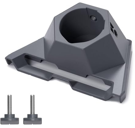 Zqxnt Adattatore per tubo in lega per terminali satellitari GEN3 con porta Ethernet e staffa ricevitore satellitare con montaggio anti-vento