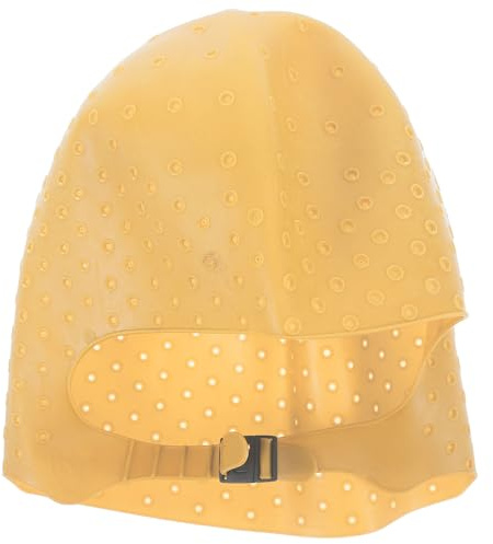 GANAZONO Gorro de Silicona Profesional para Teñir Cabello con Ganchos Gorra para Mechas y Balayage Cómodo y Reutilizable para Salones y Tratamientos de Color