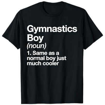 Gymnastics Boy Definition Funny Sports T-Shirt