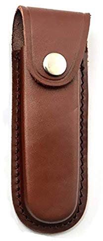 Aibote Lame Pliante Couteau étui de Chasse étui de Transport étui en Cuir Fourreau Sac pour Couteau Suisse Tactique Couteaux Pliables