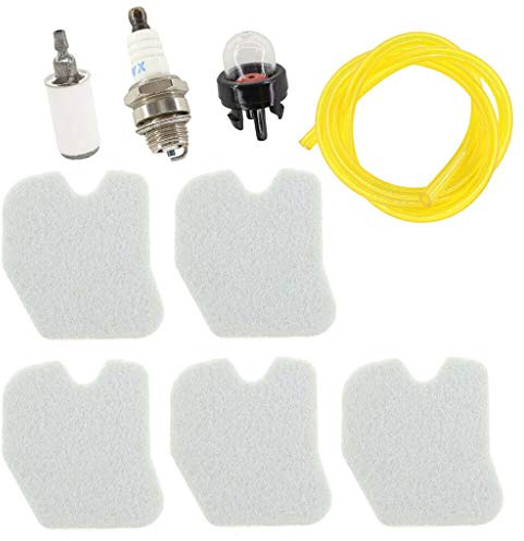 HURI 5x Luftfilter & Benzinschlauch Benzinfilter Für Husqvarna 235 235E 236 236E 240 240E Kettensäge Ersetzt 545061801