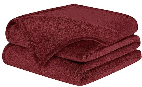 BARBONS Kuscheldecke – weiche Fleecedecke, als Tagesdecke oder Bettdecke, Wohndecke oder Sofa Überwurfdecke, Kuscheldecke flauschig, Outdoor Decke