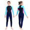 Yueta Kinder Neoprenanzug lang, 2.5mm Neopren Komplette Neoprenanzug Teenager Mädchen zum Tauchen, Schwimmen, Surfen (Rot, S)