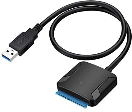 Koanhinn USB 3.0 a adattatore convertitore 22 pin SataIII a USB 3.0 adattatore per 2,5 3,5 HDD SSD