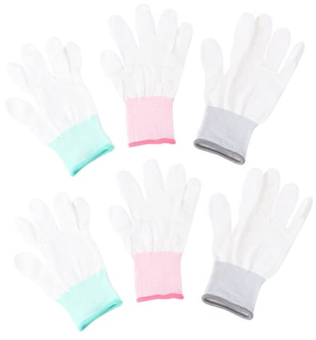 Toddmomy 9paare Nylon Gartenhandschuhe Mit Latexbeschichtung Antistatisch Und Rutschfest s Für Gartenarbeiten Und Heimgebrauch Atmungsaktiv Und Flexibel