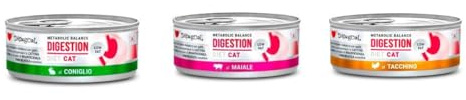 Disugual Dieta Gato Digestión Low Fat | Necesidades Nutricionales Especiales | Varios Sabores y Mezclas | (18x85Gr, 6X Conejo 6X Cerdo 6X Pavo)