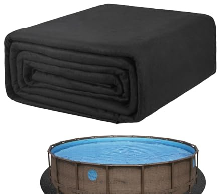 Stibtmr 460cm Pool Unterlage Poolunterlage Pool Schutzmatte Rund Überirdische Pools Folienunterlage Pannenschutzpolsterung Für Hinterhof Bodenmatte Poolunterlage Matte Für Outdoor
