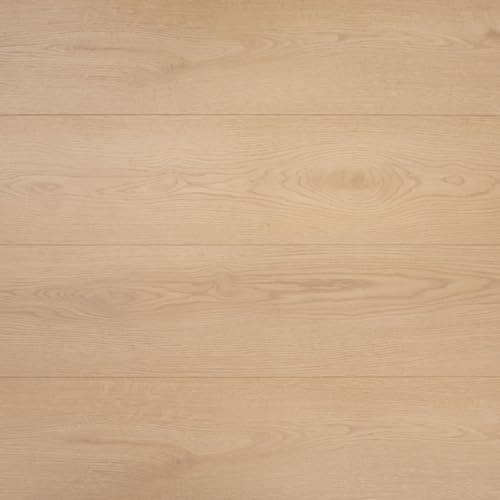 Laminate Flooring Luxury 12mm Thick Planks – Modern Wood Effects, Easy Click Fit, Water-Resistant Laminate – Ideal for Living Room, Bedroom & Hallway Floors - 2.16m² Coverage Per Pack (Natural Oak)