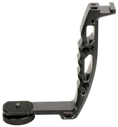 1/4 Interfacce Portatile Macchina Fotografica Stabilizzatori Montare Due Adattatori Impugnatura Ergonomica Per S 2 Giri A Rilascio Rapido Stabilizzatori Mount