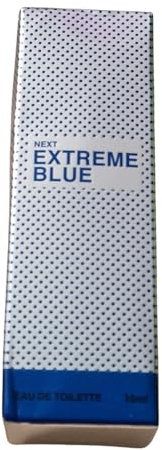 Next-London Men's Extreme Blue Eau de Toilette, Vibrant & Fresh Masculine Scent, 10ml
