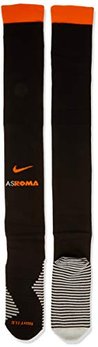 Nike Socks Roma U Stad OTC Sock 3R, Black/Sail/(Safety Orange), L, CW6261
