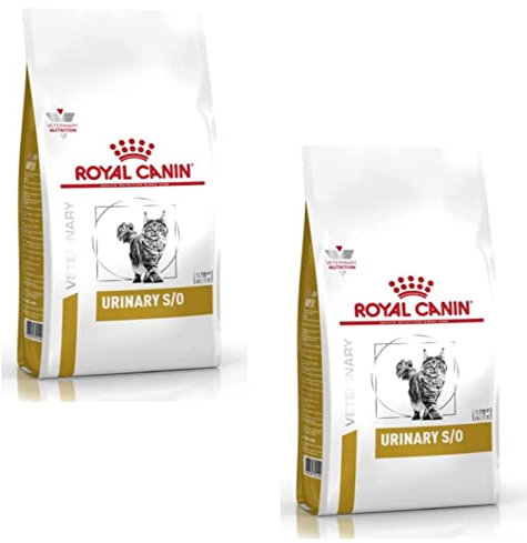 Royal Canin Veterinary Urinary S/O | Doppelpack | 2 x 400 g | Trockenfutter für Katzen | Zur Unterstützung der Harnwege | Bei Struvitkristallen | Reduzierter Magnesiumgehalt