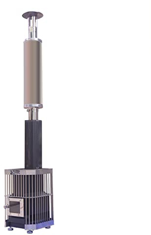 ALEKO Wood Burning Sauna Heater and Chimney Kit | Equivalent to 9-15 kW Electric Heater | Large Stone Capacity