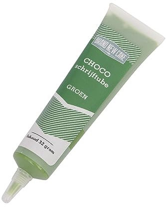BrandNewCake® Tube de Chocolat Vert 32g - Décoration de Gâteau - Stylo à Gâteau