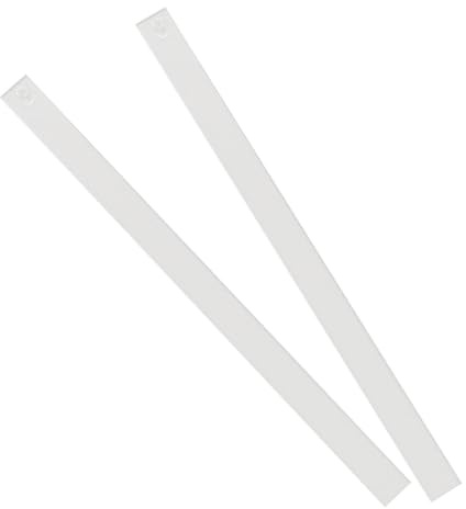 rockible 2 Pezzi di misurazione delle Strisce di Pasta Guide per mattarello Distanziatori per mattarello da 40 cm, Spessore 3 mm