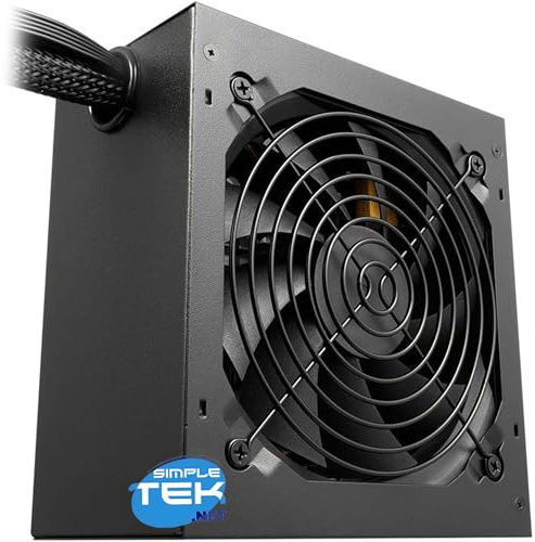 SIMPLETEK - Fuente de alimentación ATX 500W 5A 230V | Potente y fiable para su PC de sobremesa (reacondicionado)