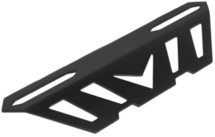 Zerodeko Protector Térmico para Escape de Cubierta Deflectora de Metal Protector Térmico para Uso Viajes y Protección contra Quemaduras Compatible Mayoría de Motocicletas