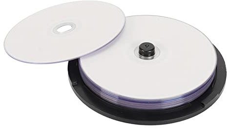 UPALDHOU DVD R Média Disc 4,7 Go 16x Disques à Grande Vitesse, Longue Durée de Vie en Longueur Longue, 50 Pack pour Les Données Remplies (50pcs)