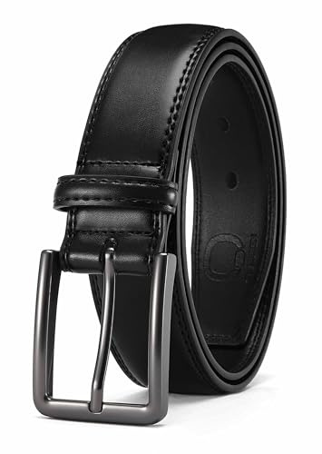 CHAOREN Mens Belts Leather - 1 3/8 Dress Belts for Men - Perfect for Work Business and Casual Jeans