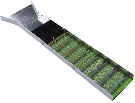 fosa Gold Panning Kit, Prospecting Equipment Gold Mining Tools with Foldable Aluminum Alloy Sluice Box, for Rivers Streams Mineral Exploration