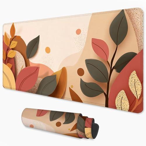 Alfombrilla Ratón Moderno Mouse Pad 1000x400 mm, Grande Alfombrilla Gaming Estilo nórdico con Superficie Especial Que Mejora Velocidad y precisión, Mousepad Impermeable para Gamers y Portátil 3Y-226