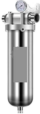 Osmosis Inversa Domestica, Prefiltro de acero inoxidable for sedimentos de tubería principal doméstica de flujo completo, de filtro de agua purificador de agua del grifo de agua de pozo(6t 4 points)