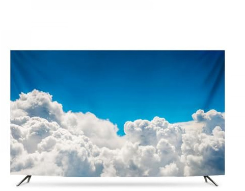 GPDNBIEU, 32-65 Pollici for TV LED/LCD/Curva for Computer Art Cover for televisore Lavabile ed Estensibile(Clouds2,55inch)