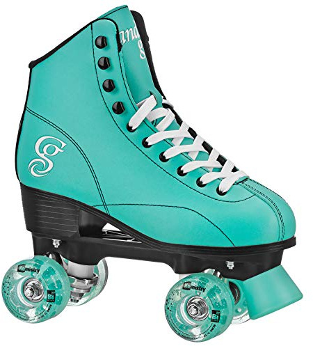 Roller Derby Candi GRL Sabina - Colorful Freestyle Roller Skates -Mint/Black Mint/Black Size 08
