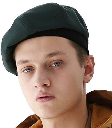 UNDERCONTROL Französischer Künstler, lässig, Verstellbarer Riemen, Militär-Baumwolle, klassischer Maler, Größenanpassung, Baskenmütze, Unisex