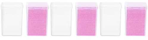 Beaupretty 6 Kisten Wimpernreinigungspads Toallitas Desmaquillantes Nagellackentferner Fusselfreie Nageltücher Pads Zum Entfernen Von Nagellack Nagelgel Baumwolle Verstopfungsschutz Werkzeug