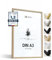 Heimlich® - Cadre photo - A3 29,7 x 42 cm, bois de chêne - Cadres pour affiches - Montage mural uniquement