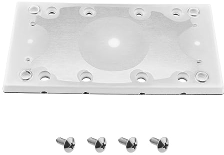 The Lord of the Tools Almohadilla de Lijado de 93x178mm Compatible con Festool RS300 EQ RS3 LRS93 Placa de Molienda de Gancho Y Bucle de 12 Agujeros Almohadilla de Respaldo de Disco de Lijado
