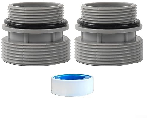 SPORTARC Poolschlauch-Umbausatz Filterschlauch-Umbausatz – oberirdischer Pool-Adapter verbindet für Intex Pool 40 mm auf 1 1/2 Zoll Umbausatz