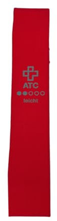 ATC Handels GmbH Fitnessbänder Loop Textil 32x5,8cm in verschiedenen 5 Stärken - 1 oder 5 Stück - für Kraftsport, Yoga, Gymnastik - Widerstandsbänder, Sportband, Gymnastikband (1, leicht)