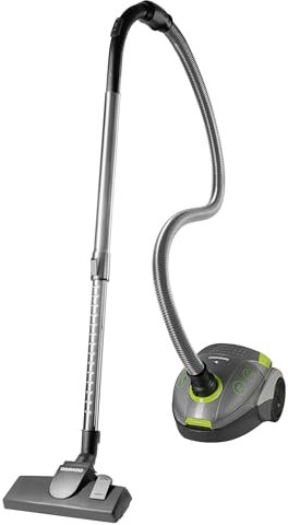 Daewoo Tornado Compact Bagged Vacuum Cleaner, Lightweight, 5 Metre Cord With Auto Recoil, 2m Flexi Hose, Easy Carry Handle, Crevice And Brush Tool, All Floor Brush Head With Floor Transition Toggle