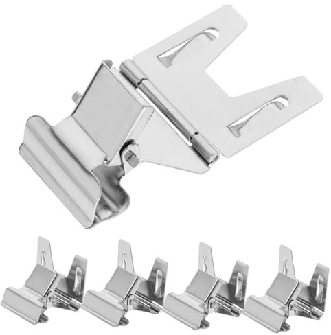 DIYEAH 10 Sets Etikettenhalter Für Besondere Anlässe Metall-etikettenklammern Supermarkt-displayklammern Etikettenklammern Leicht Zu Reinigen 5 Stück X 10