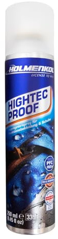 Holmenkol Unisex – HighTec Proof impregneringsspray för vuxna, neutral, 250 ml