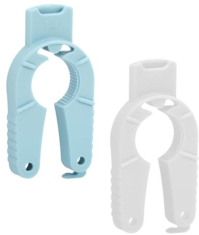 2PCS Creative Bottle Opener, Ring Pull Can Opener Aid and Beer Bottle Opener, Multifunctional Kitchen Bottle Openers Tool Set, Easy to Use Ring Pull Opener for Home and Travel Needs