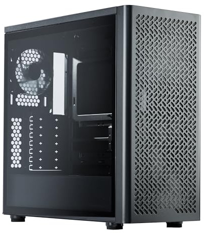 Cooler Master Elite 502 Lite ATX High Airflow Minimalist PC Case, 410mm GPU Max, Compatible RTX 5090|RX 7090 XT, 360mm AIO Max, Type C, Tempered Glass, 120mm Fan, Intakes Grill