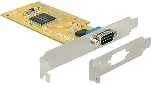 DeLOCK 89592 carte et adaptateur d'interfaces RS-232 Interne - Cartes et adaptateurs d'interfaces (PCI, RS-232, PCI 3.0, RS-232, Argent, PC)
