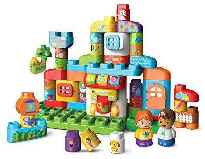 VTech Bla Bla Blocks Mein interaktives Alphabet-Haus, Kinderhaus, französische Version