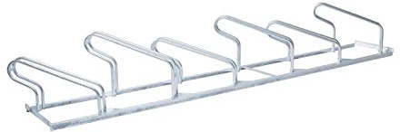 Fahrradständer Reihenparker TOP mit 45° Schrägstellung - rechts - 6 Stellplätzen - Reifenbreite bis 55 mm - Radabstand 350 mm