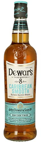 DEWARS whisky 8 años caribbean smooth botella 70 cl