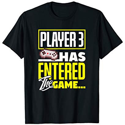 Herren Gaming Zocken Gamer Games Gamepad Spielen Zocker Videospiel T-Shirt