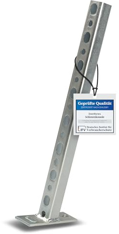 Schienenkonsole Wandträger 150 bis 500 mm Auslegerkonsole Schwerlastträger Träger… (450 mm)
